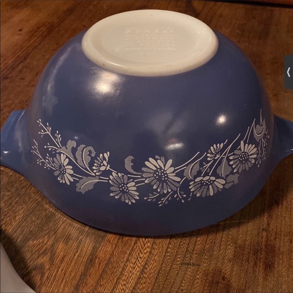 Sold Vintage 1980’s set PYREX colonial mist nesting bowls - Picture 11 of 12